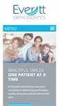 Mobile Screenshot of everett-orthodontics.com